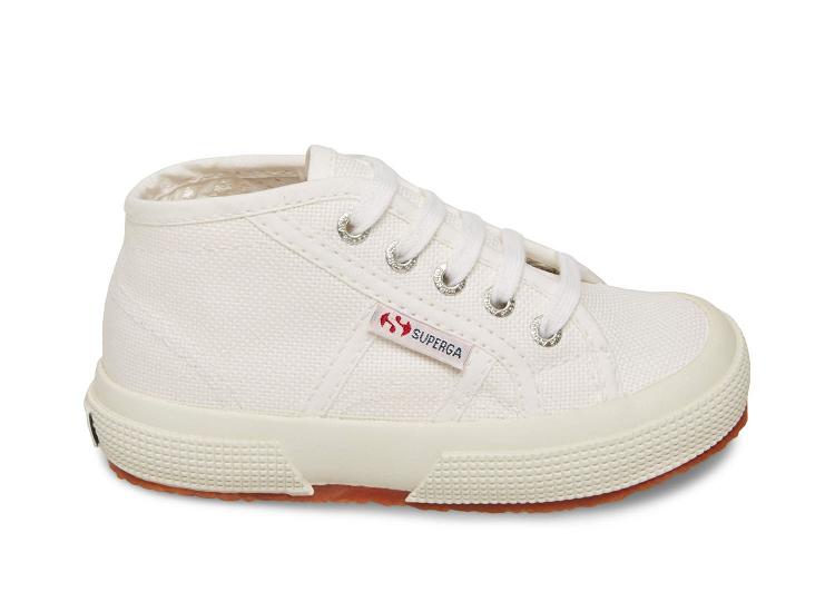 Superga 2754 Jcot Classic White - Kids Superga Shoes